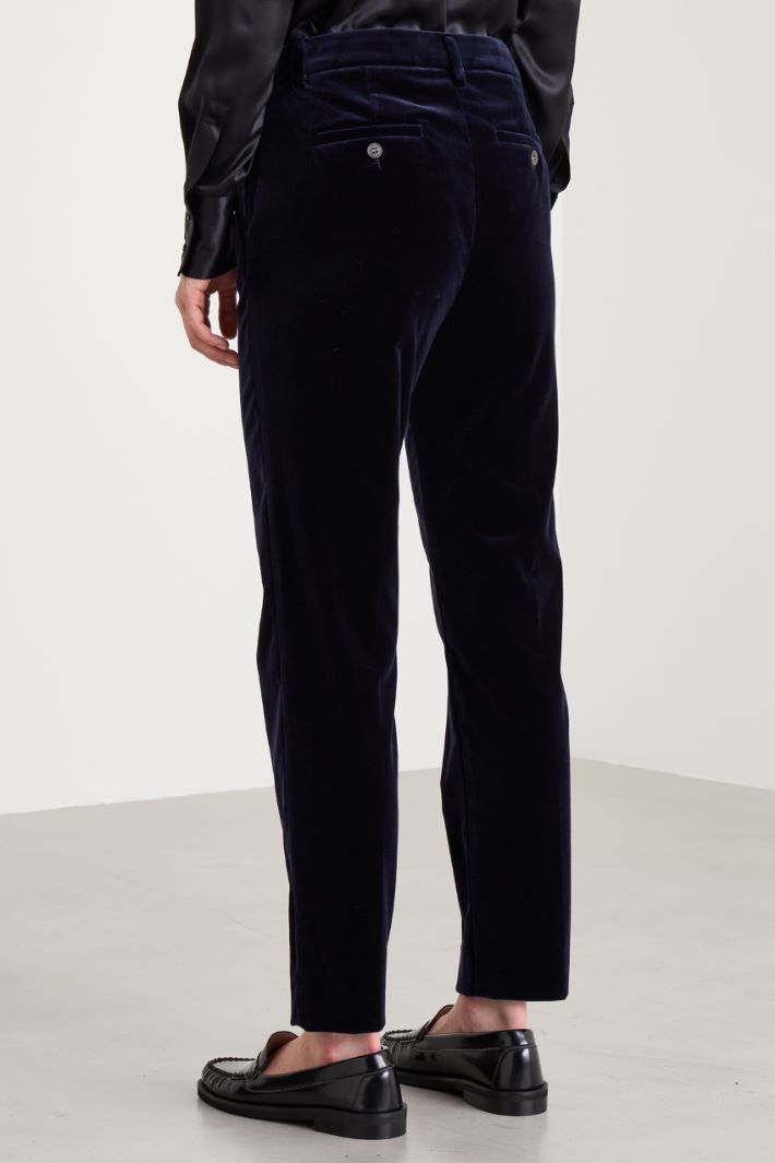 Velvet trousers Intrend - 4