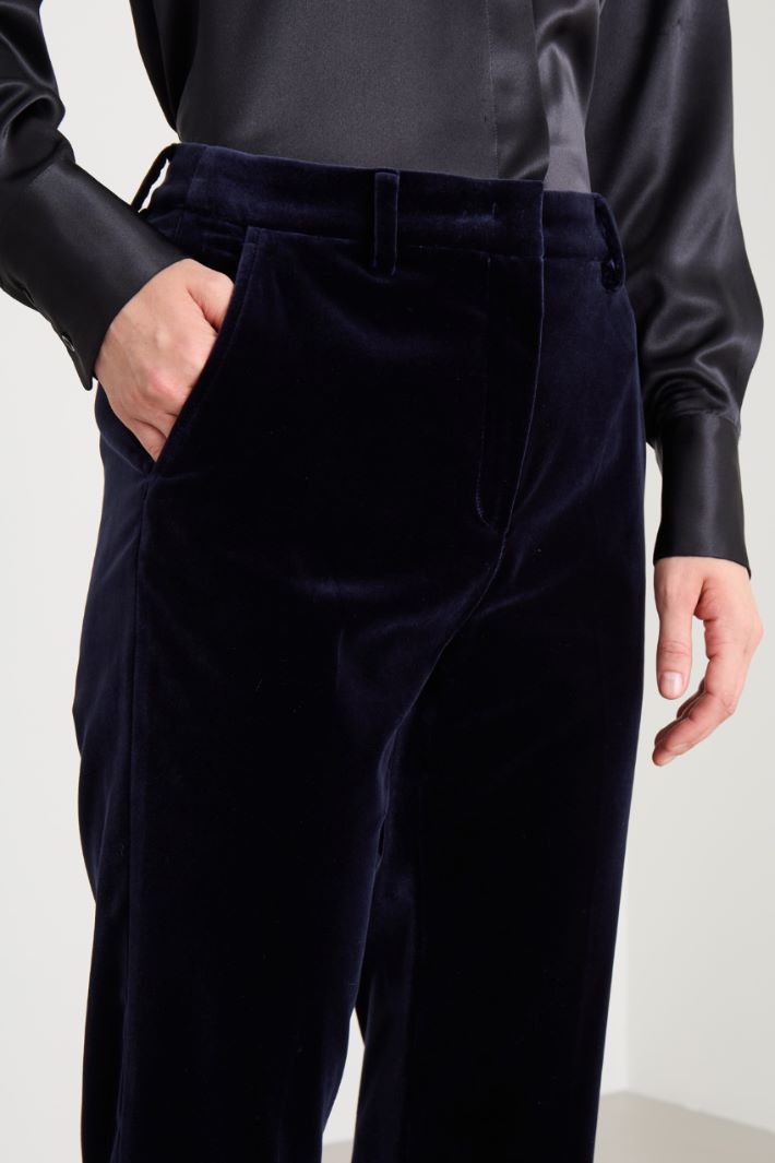 Velvet trousers Intrend - 3