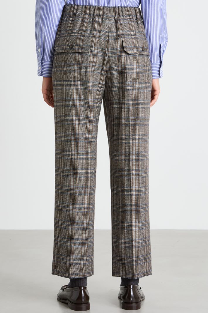 Trousers with elastic insert Intrend - 4