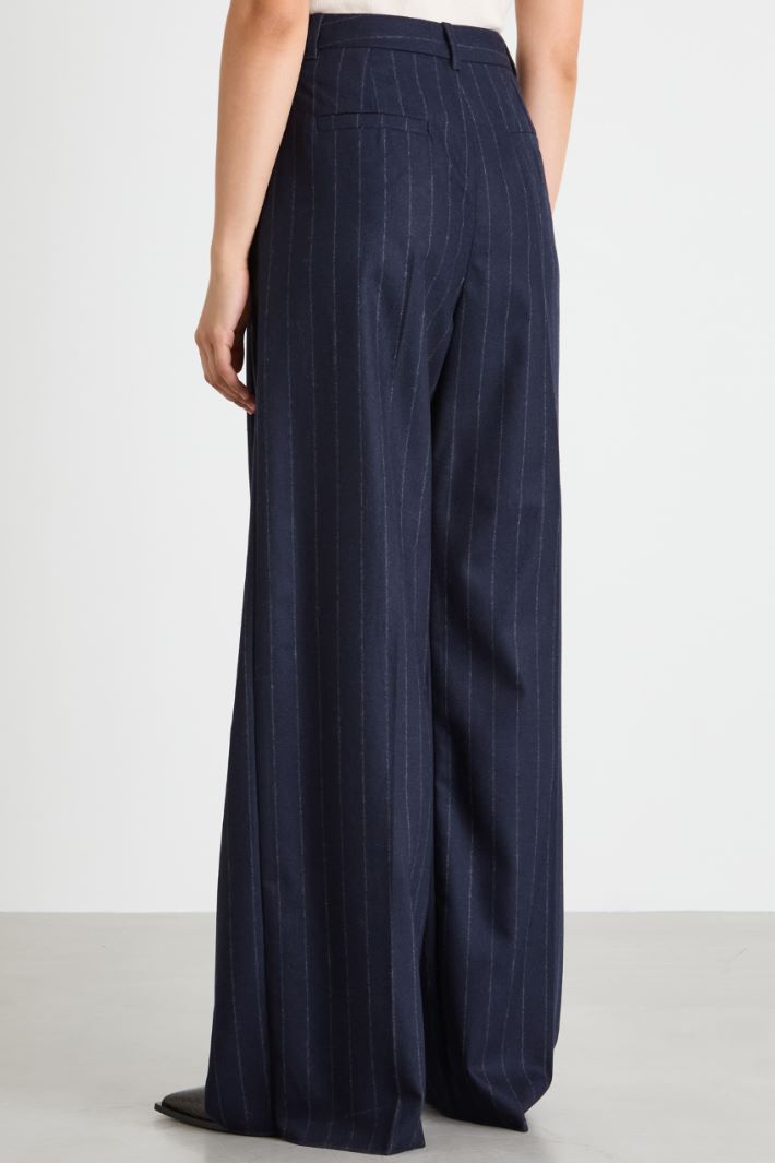 Flannel trousers Intrend - 4