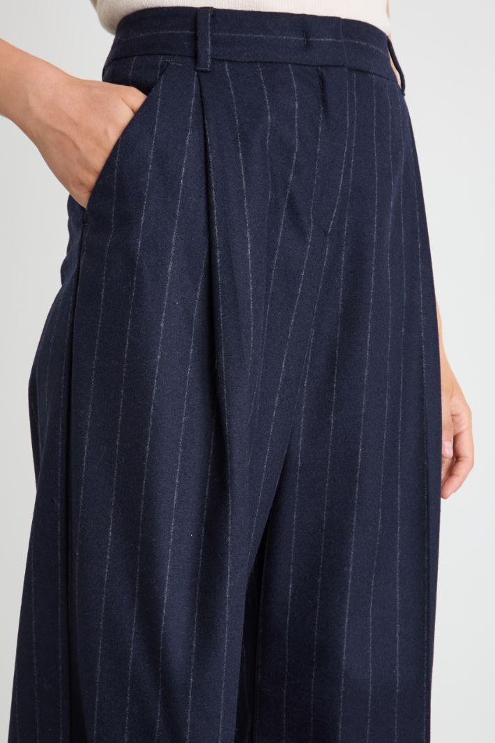 Flannel trousers Intrend - 3