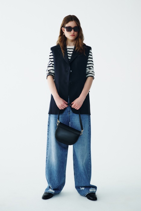 Wool canvas gilet Intrend - 4