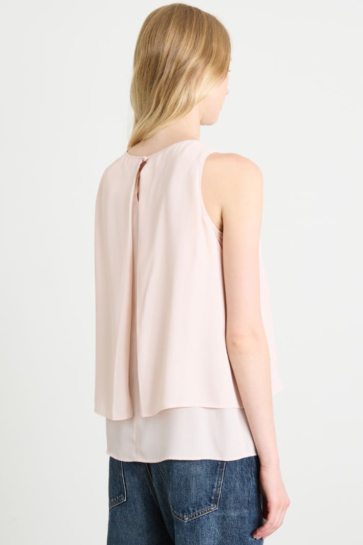 Crepe de chine top Intrend - 2
