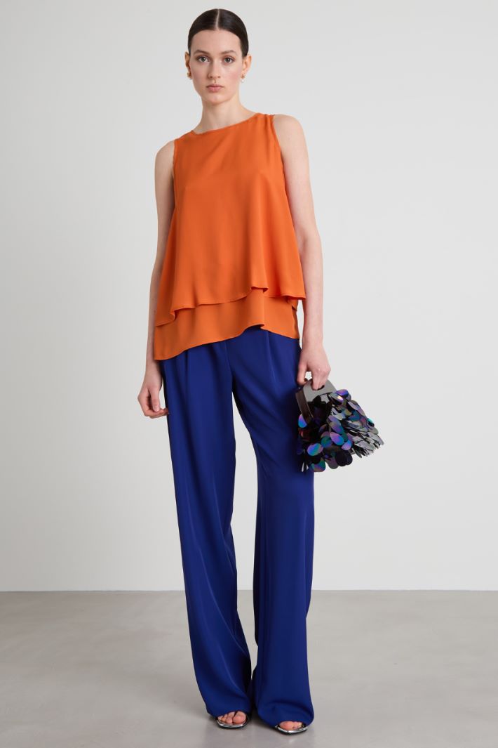 Crepe de chine top Intrend - 3