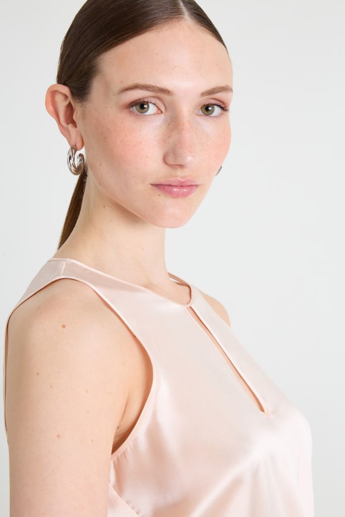 Silk satin top Intrend - 4