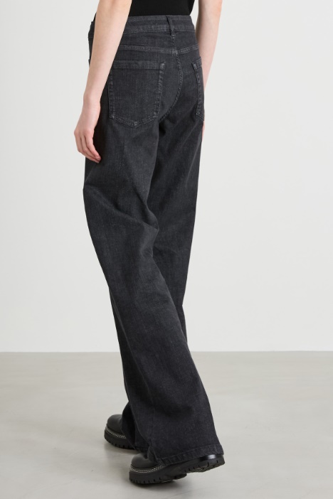 Vaqueros rectos de denim