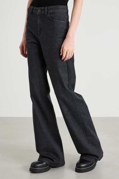 Vaqueros rectos de denim