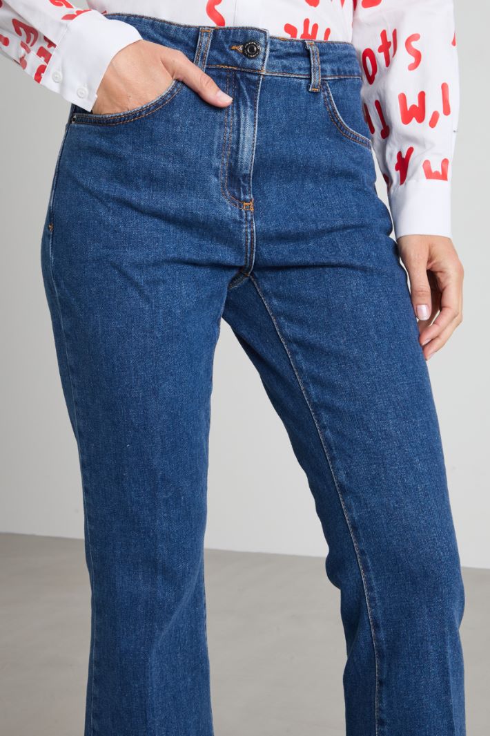 Flare denim jeans Intrend - 2