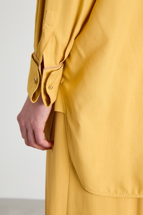 Camicia over in seta