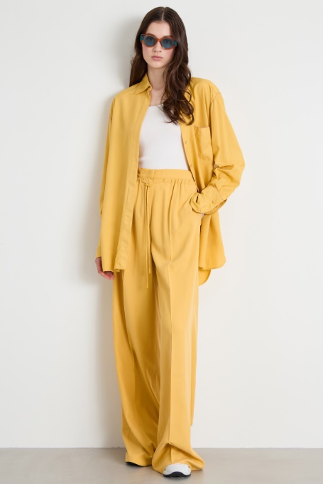 Oversize silk shirt Intrend