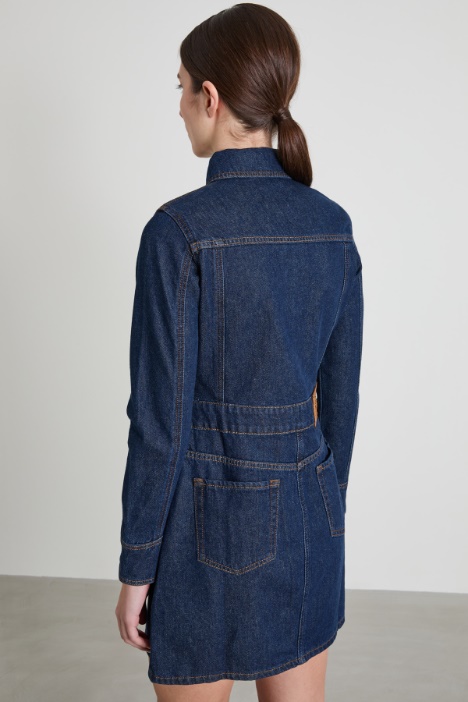 Abito chemisier in jeans Intrend - 2