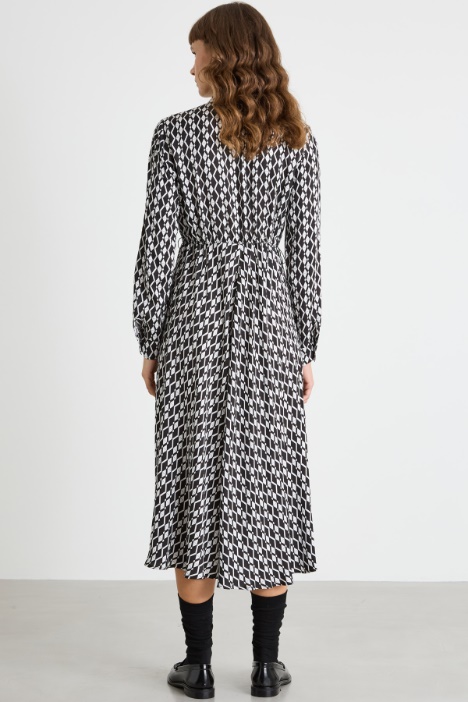 Chemisier in twill con fusciacca