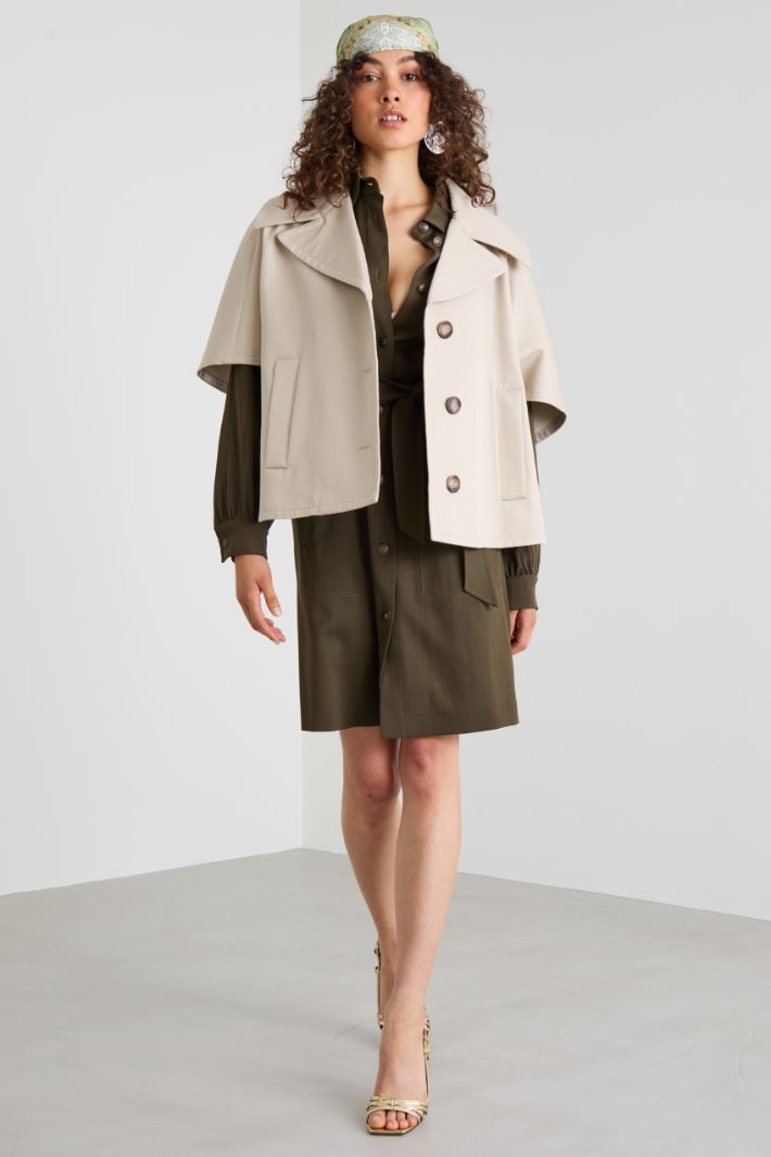 Wool shirt dress Intrend