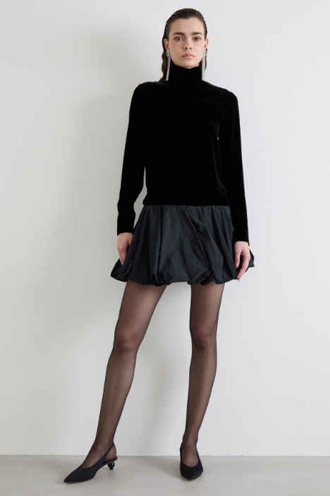 Velvet dress Intrend