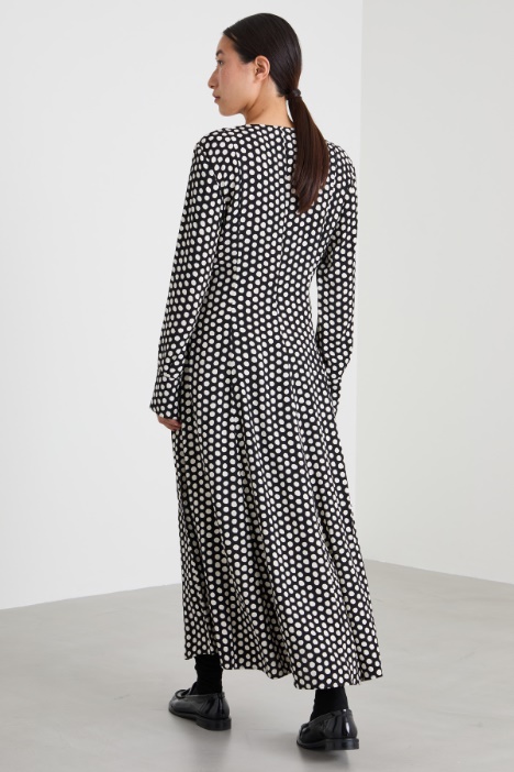 Abito lungo in sablé