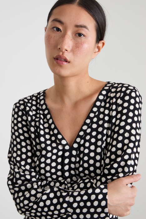 Abito lungo in sablé