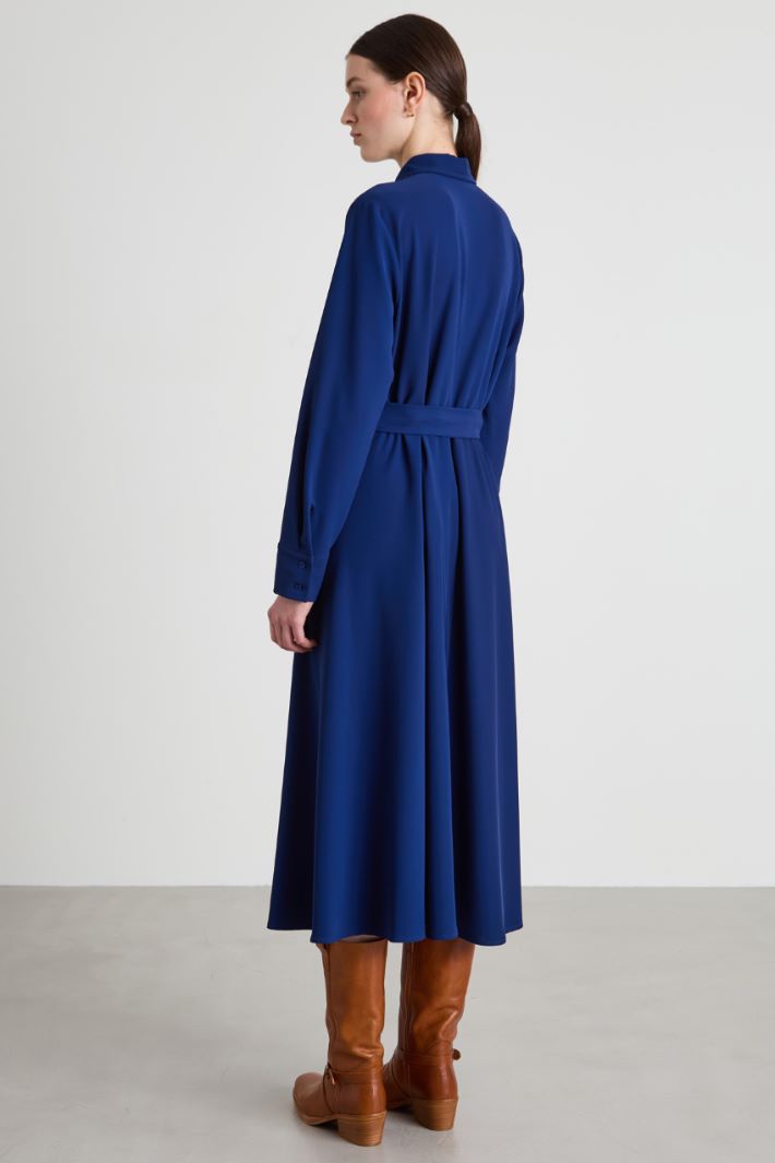 Belted shirt dress Intrend - 3