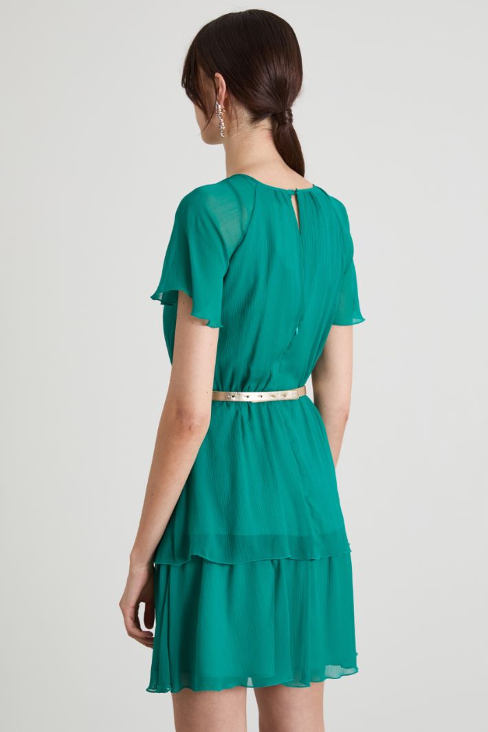 Short crepon dress Intrend - 3
