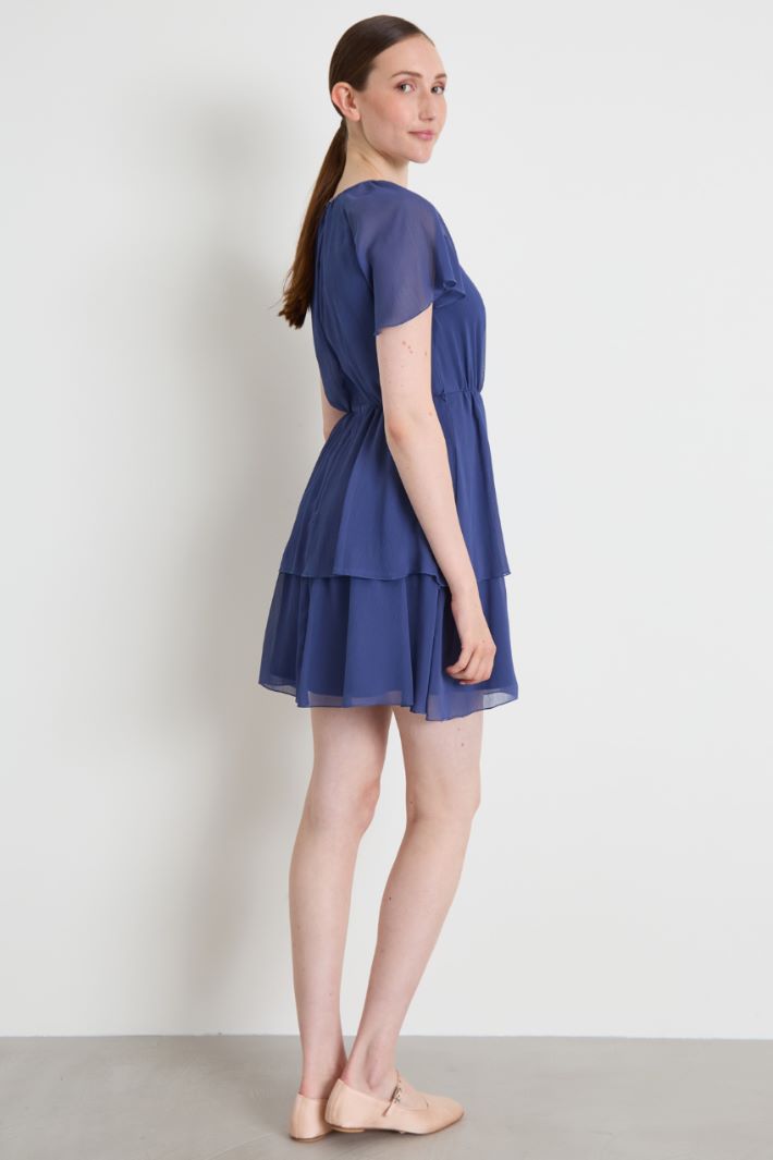 Short crepon dress Intrend - 3