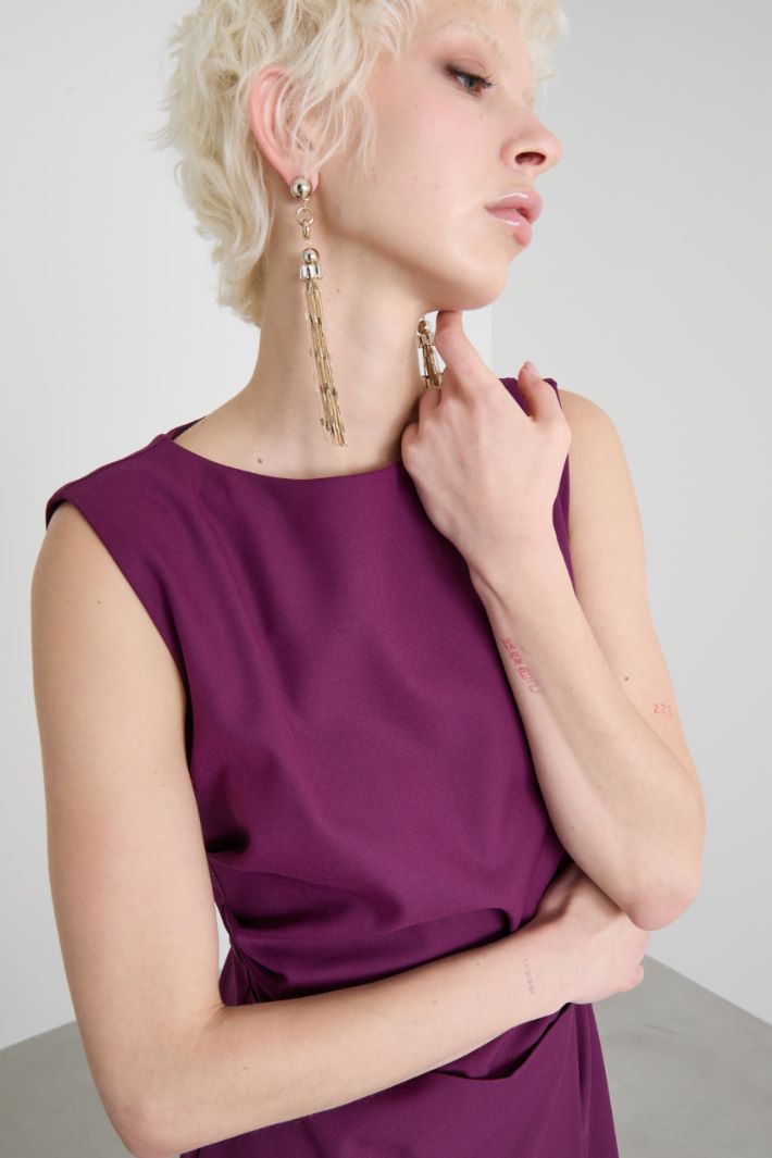 Dress with ruching Intrend - 4