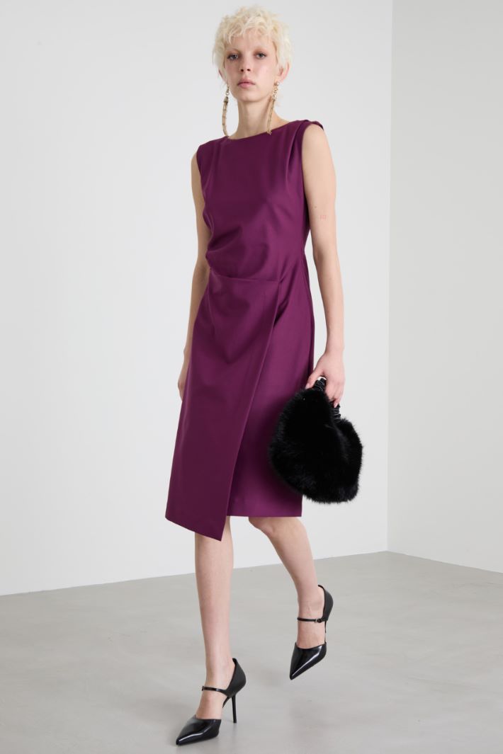Dress with ruching Intrend