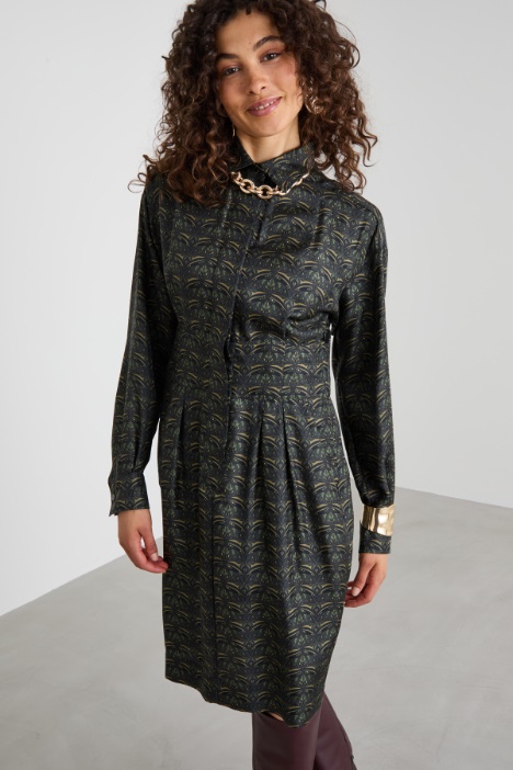 Abito chemisier in seta