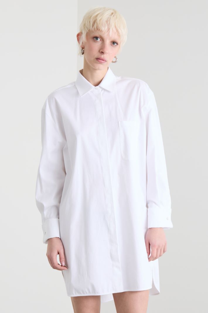 Abito chemisier in twill Intrend - 2
