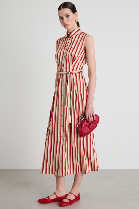 Chemisier in twill a fantasia Intrend