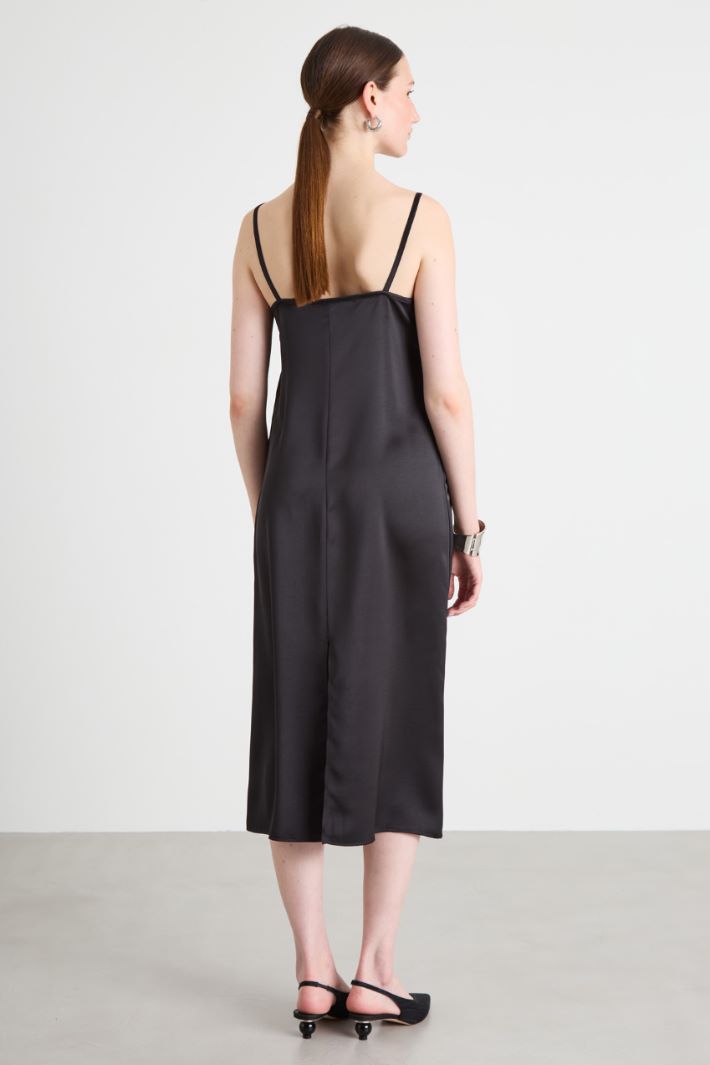 Satin slip dress Intrend - 3