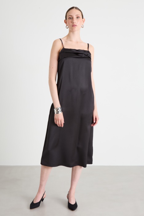 Vestido lencero de satén