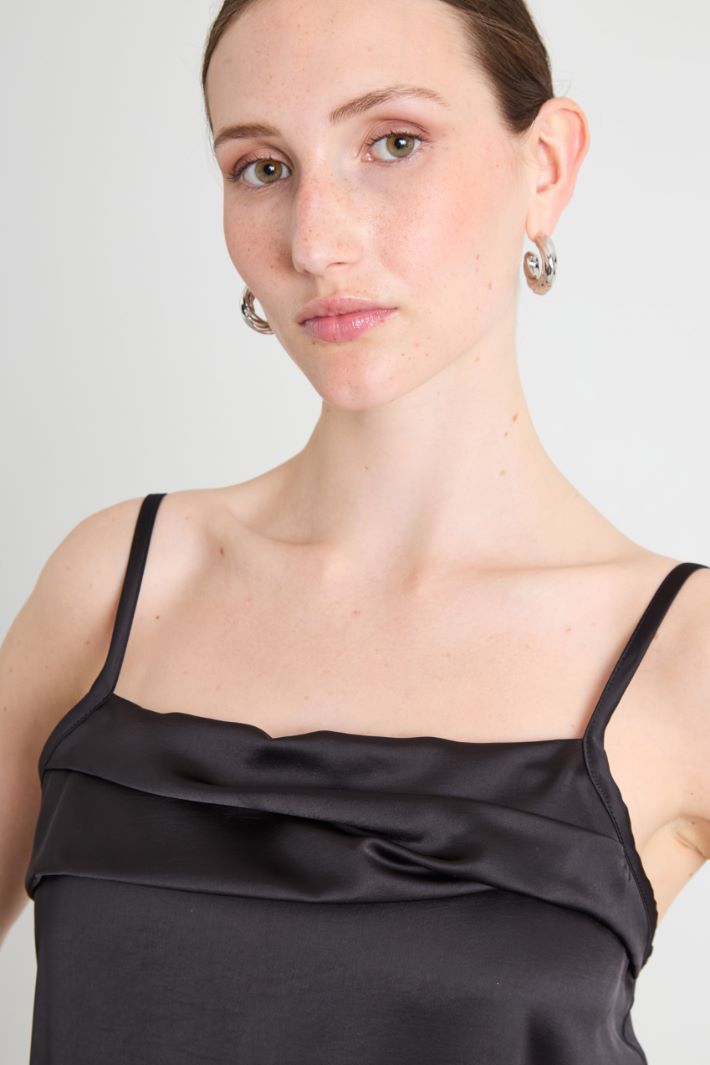 Satin slip dress Intrend - 4