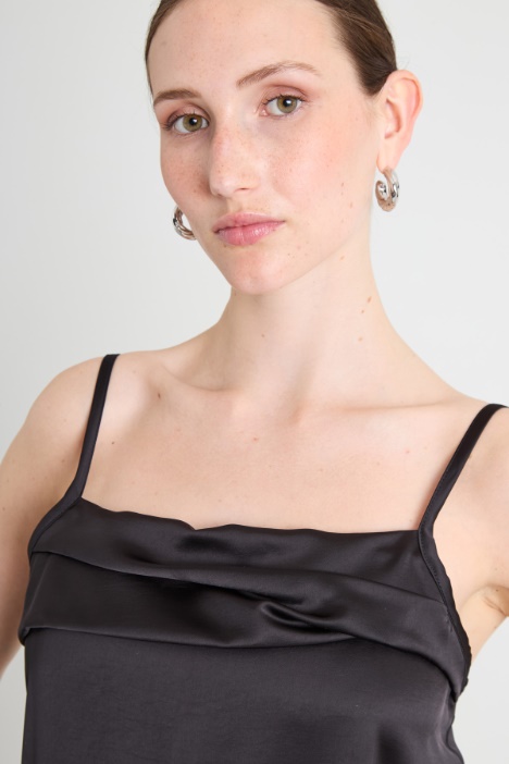 Vestido lencero de satén