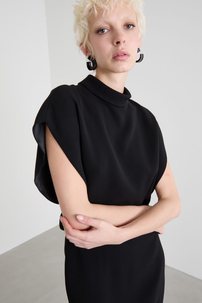 Sheath dress in cady Intrend - 4