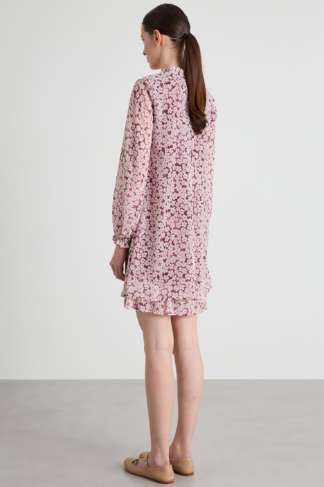 Abito in creponne floreale