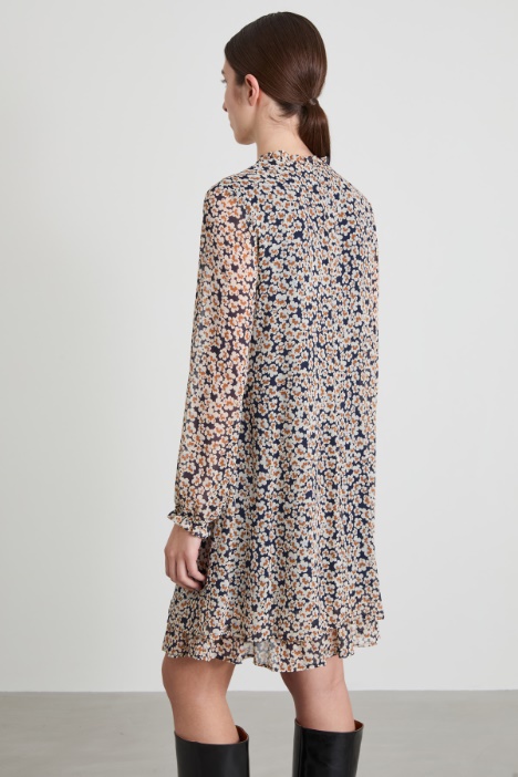 Abito in creponne floreale