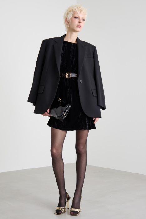 Velvet dress Intrend