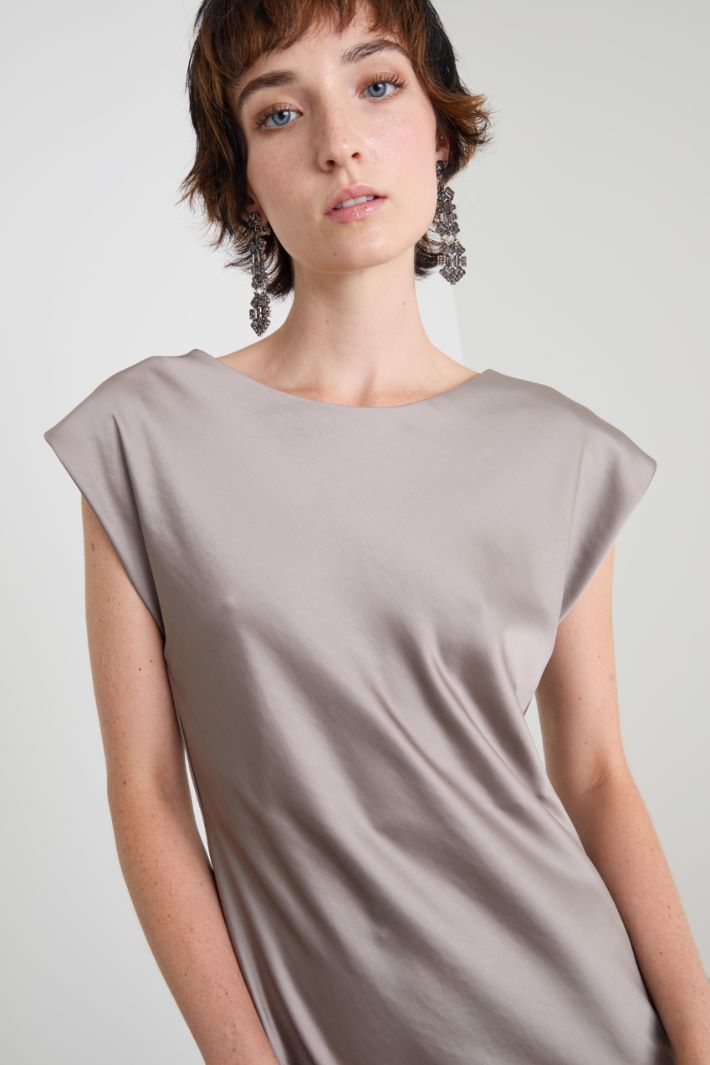 Satin dress Intrend - 4