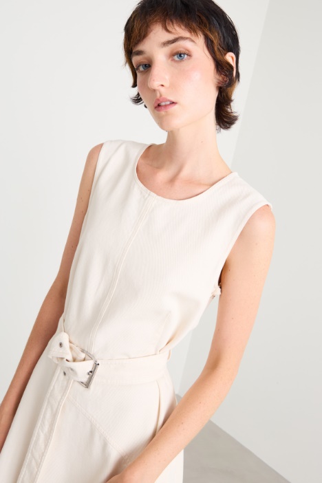 Abito in bull di cotone