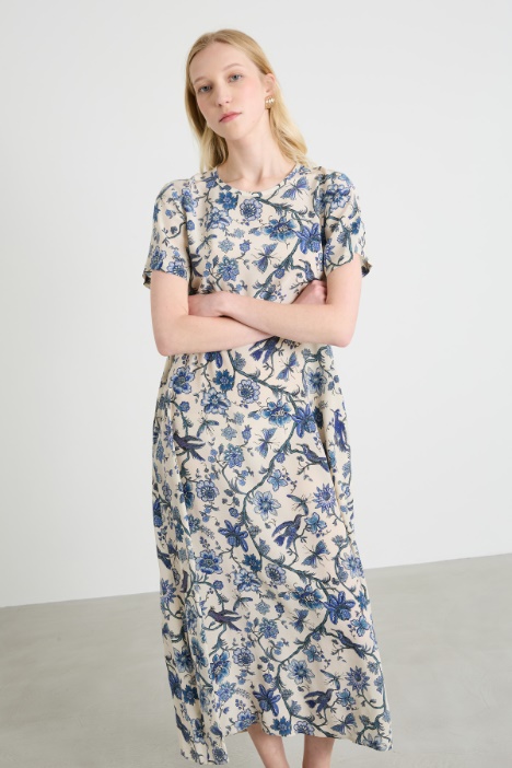 Abito scivolato in seta