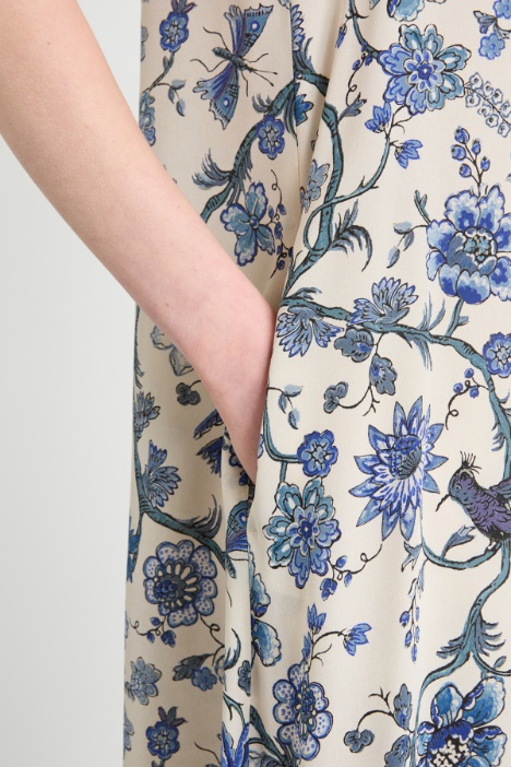 Abito scivolato in seta