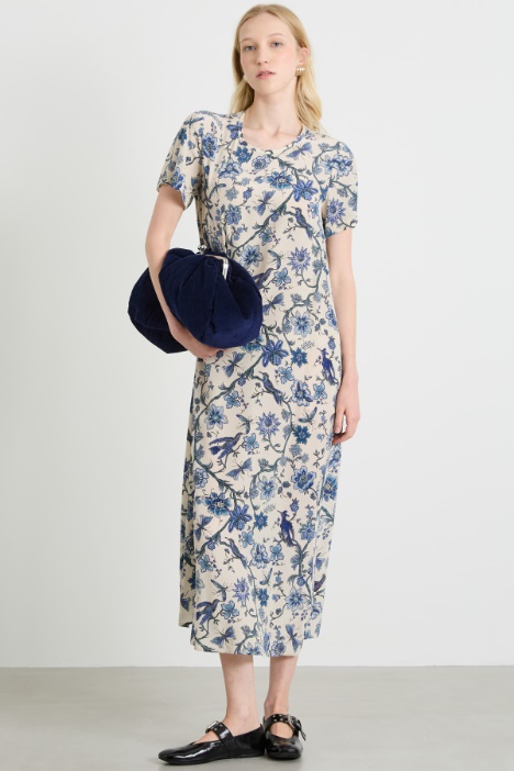 Silk dress Intrend