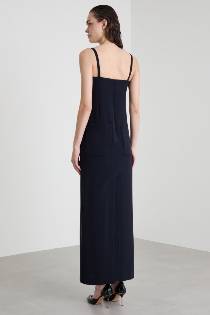 Long cady dress with crystals Intrend - 3
