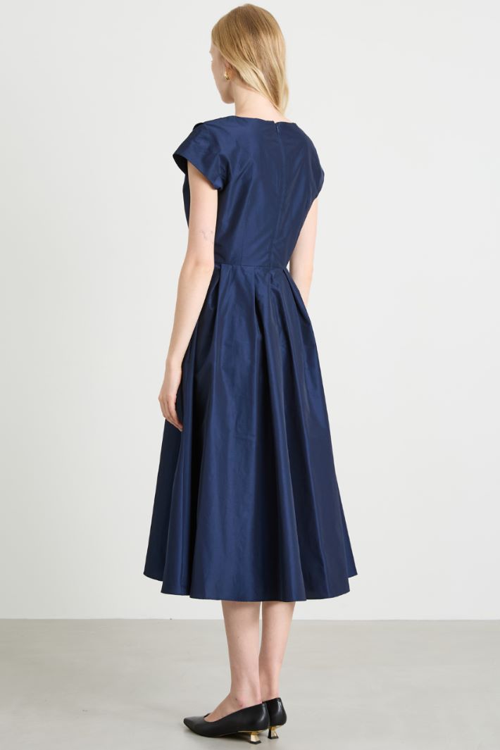 Midii taffeta dress Intrend - 3