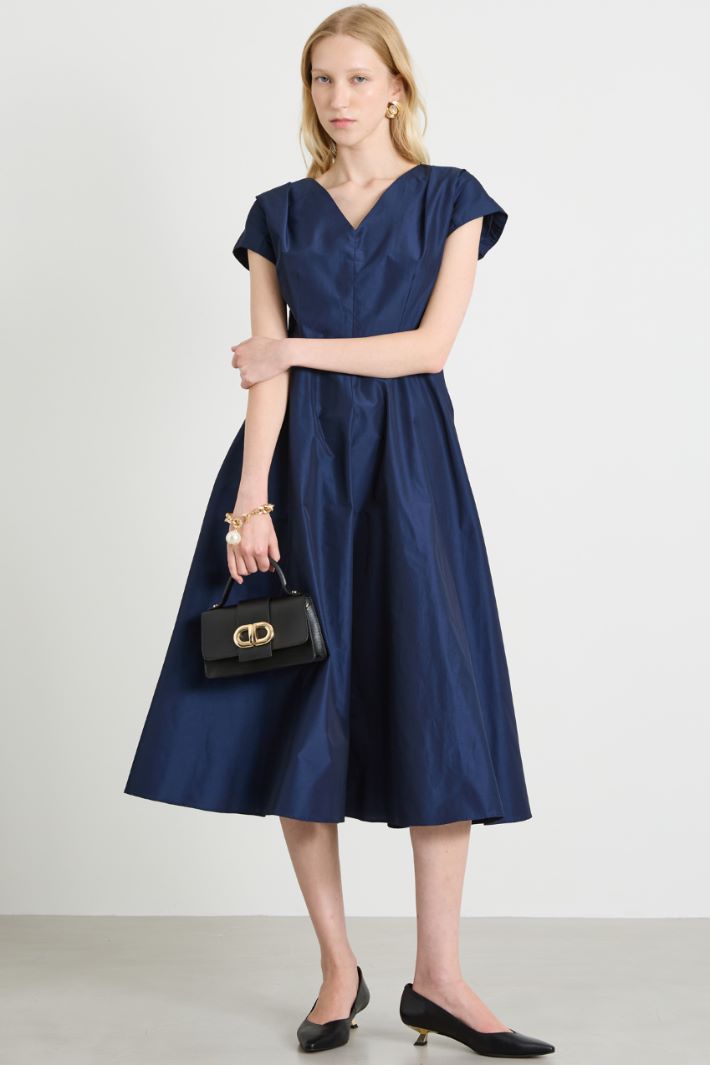 Midii taffeta dress Intrend