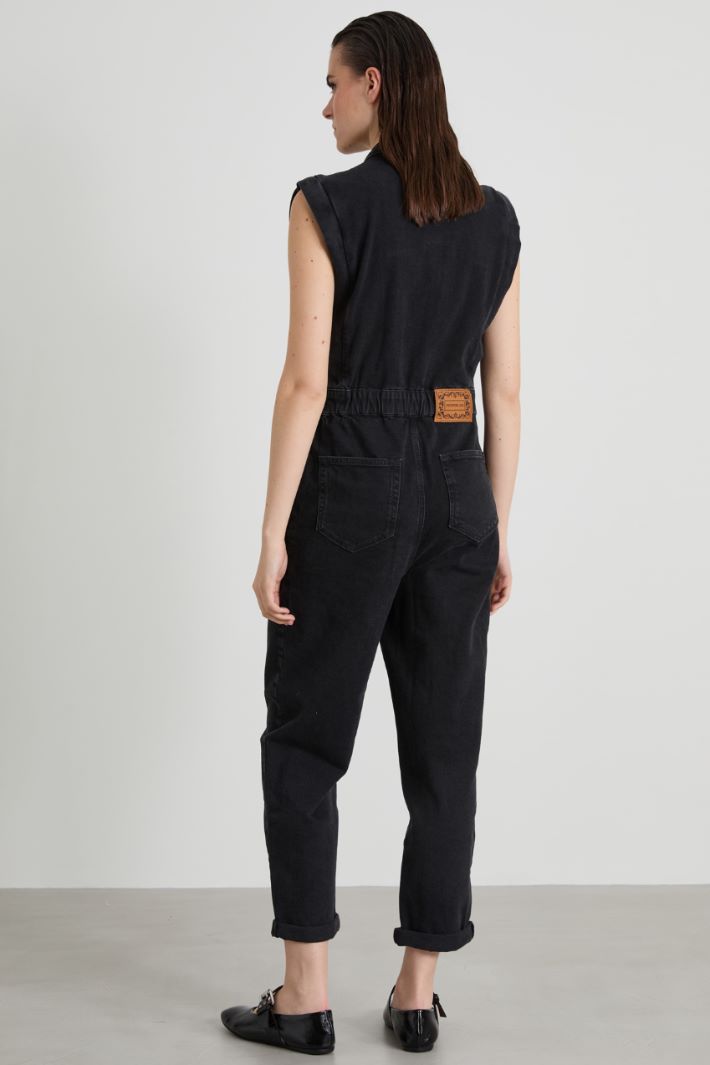 Tuta in denim Intrend - 3