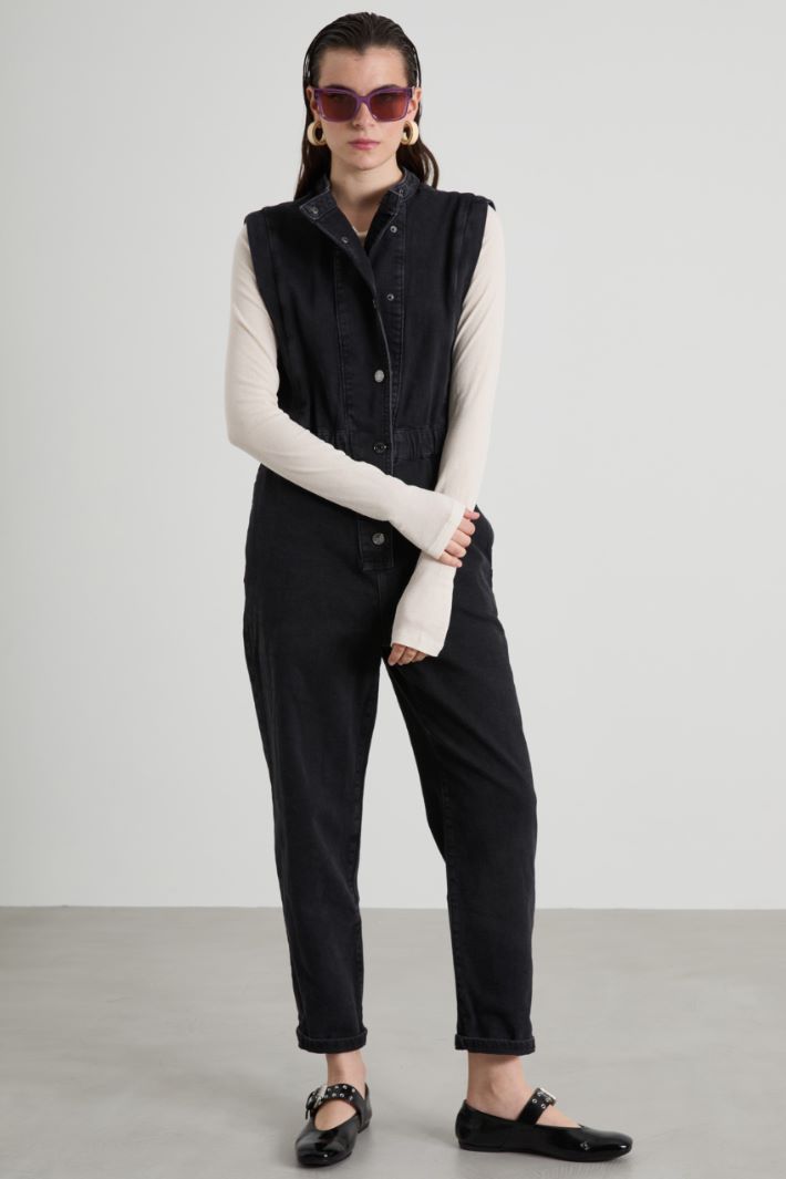 Tuta in denim Intrend