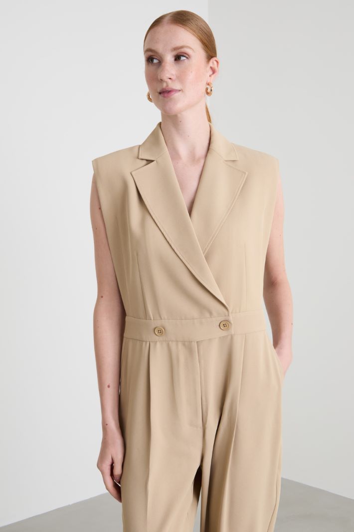 Tuta in gabardina fluida Intrend - 4