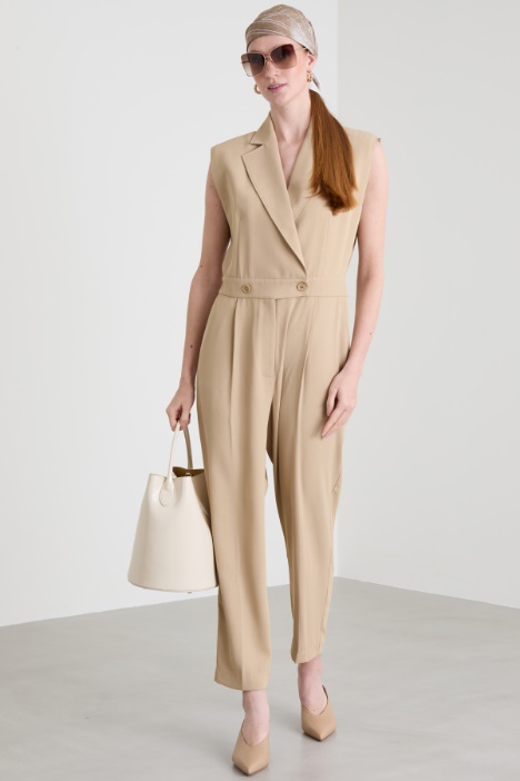 Tuta in gabardina fluida Intrend
