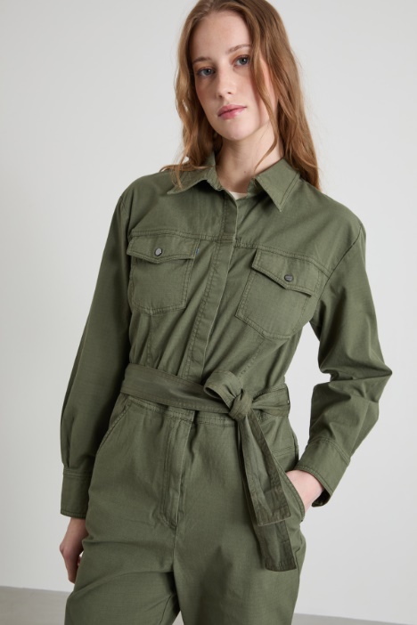 Mono de algodón ripstop