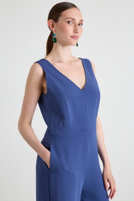 Mono de cady con cuello en V